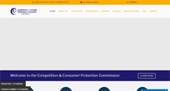 Desktop Screenshot of ccpc.org.zm